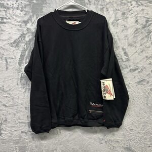 Vintage Honda Sweatshirt Mens Medium Black Troy Lee Designs Made USA Car Racing